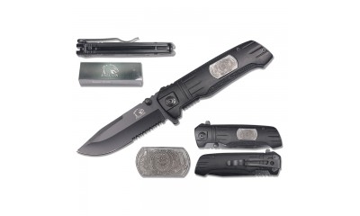 Falcon 8" Spring Assisted Pocket Knife KS9011BK* Falcon 8" Spring Assisted Pocket Knife KS9011BK*